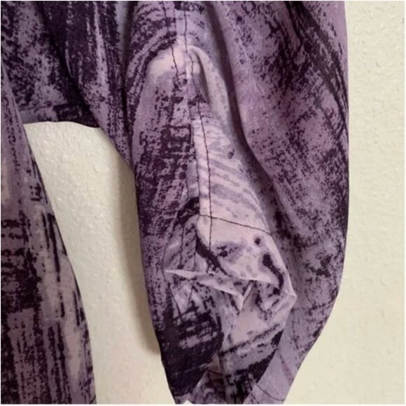 MICHAEL Michael Kors Women's Boho V-Neck Abstract Print Blouse Size Large - Picture 12 of 14